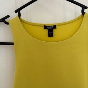 Express Yellow Tank Top